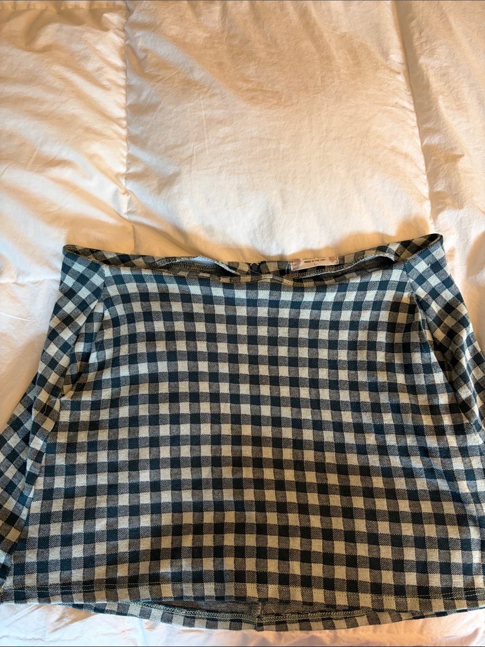 Altard State Gingham Mini Skirt